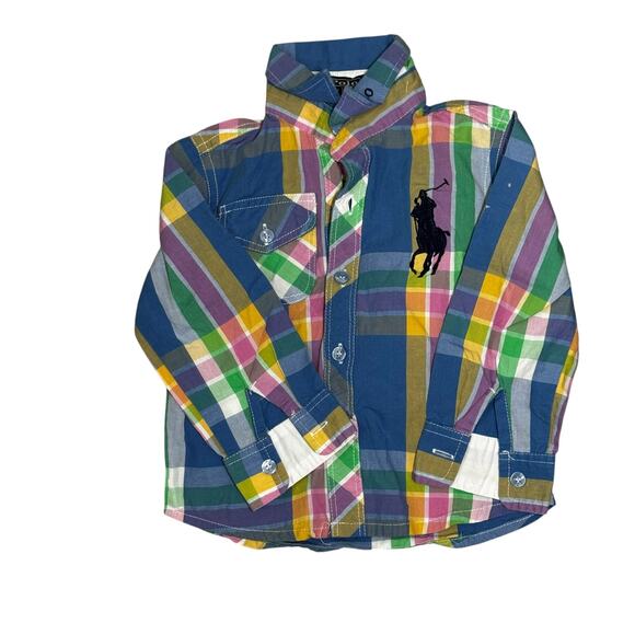 Boys Clothing Bundle Ralph Lauren Gap 4/5 Shirt Puffer Vest Camo Classic Preppy - Picture 3 of 10